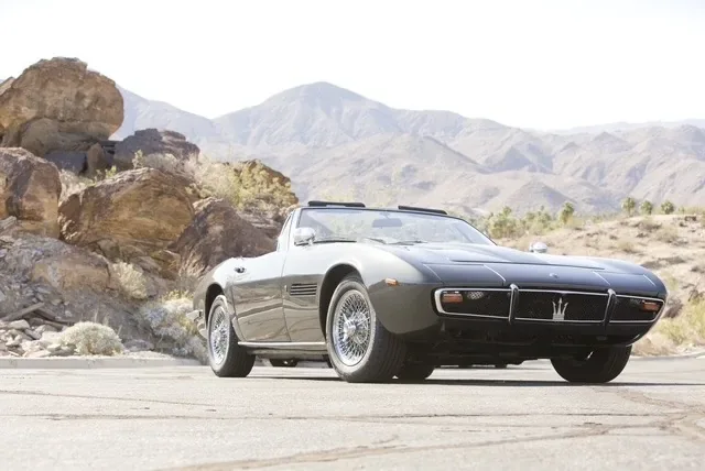 1969 Maserati Ghibli Spider — photograph from Carriage House Motor Cars